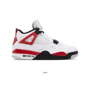 air Jordan 4 retro 'red cement'